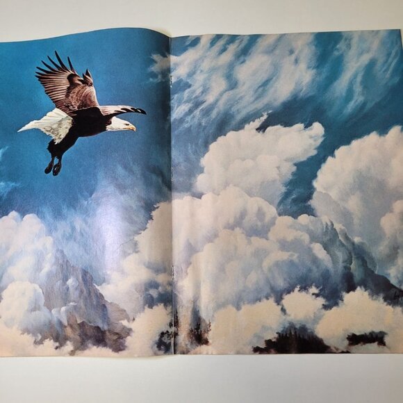 Arizona Highways December 1972 Holiday Seasons Greetings Christmas Snow Cactus - Picture 9 of 15